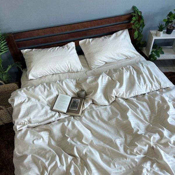 Комплект постільної білизни soft кремовий soft кремовий фото